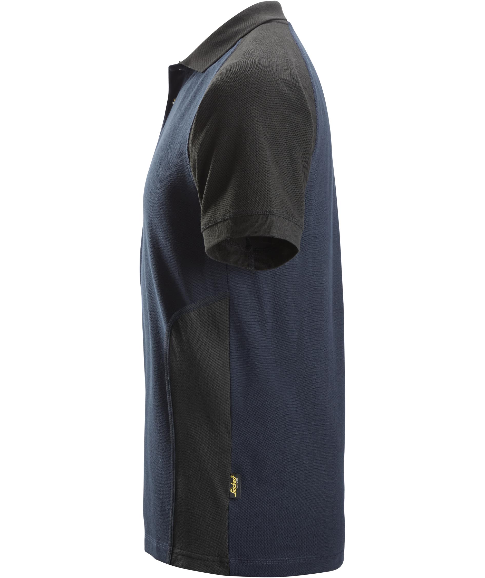 Snickers polo shirt 2750, Navy/black, large image number 3