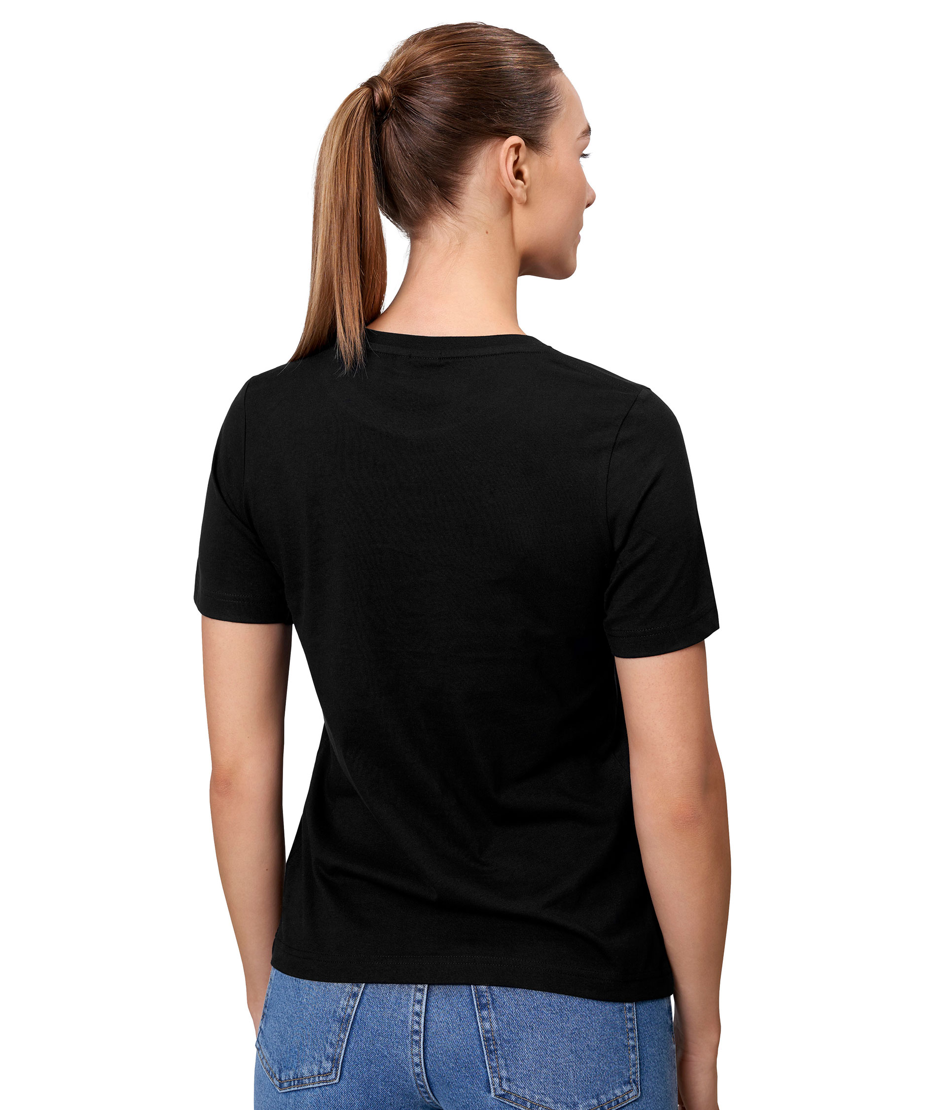 ID T-Time women's T-shirt, Black, large image number 5
