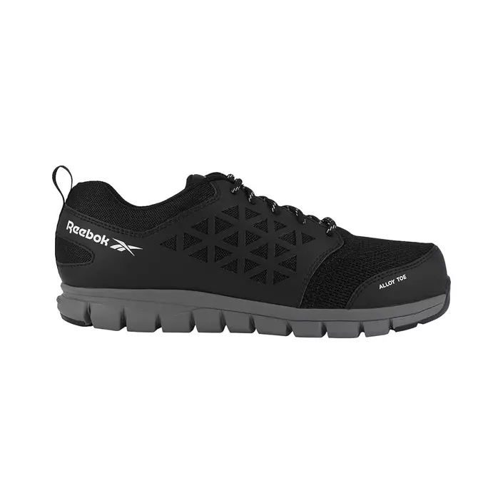 Reebok Sport Oxford safety shoes S1P, Black, large image number 0