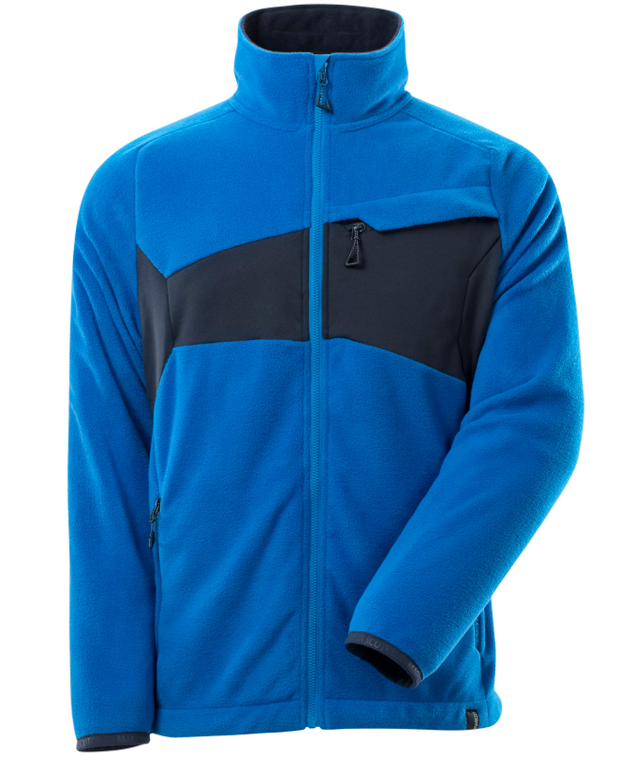 Mascot Accelerate fleecejacka, Azurbl&aring;/M&ouml;rk Marin, Azurbl&aring;/M&ouml;rk Marin, swatch
