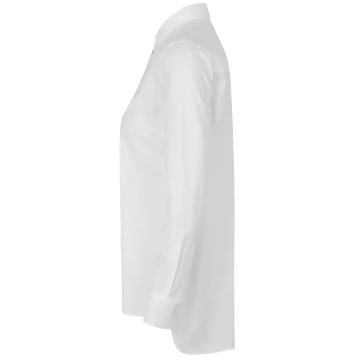 Seven Seas Oxford women's long Modern fit shirt, White, large image number 3