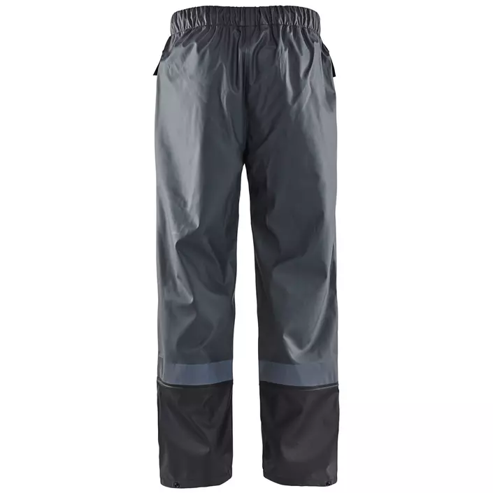 Blåkläder Hi-Vis rain trousers Level 2, Grey/Black, large image number 1