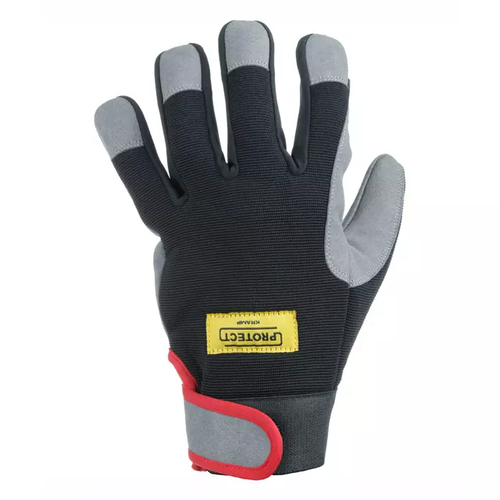 Kramp mounting gloves, Black/Grey, large image number 0