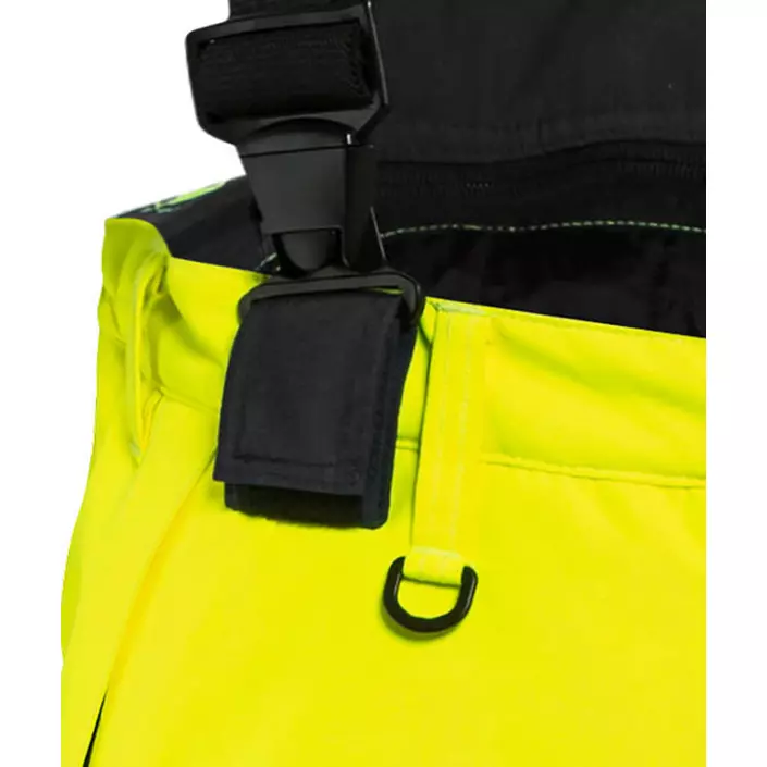 Blåkläder women's winter trousers, Hi-vis Yellow/Black, large image number 2