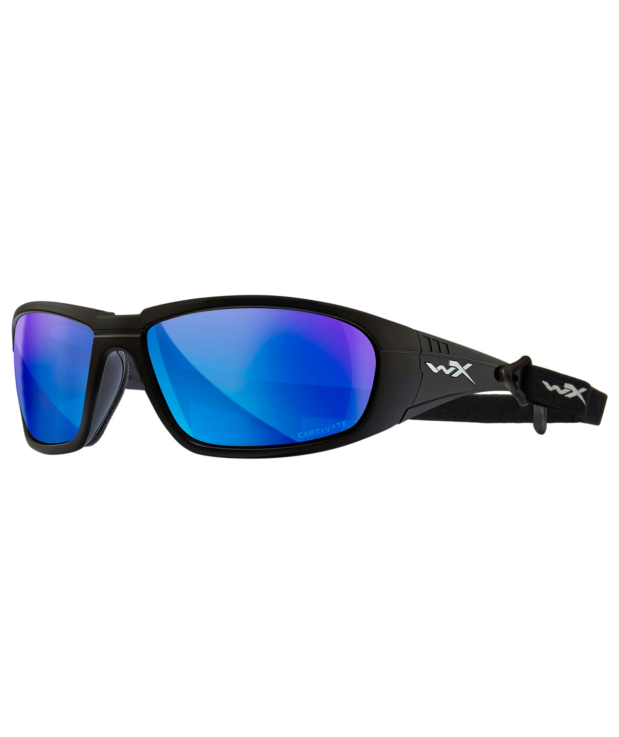 Wiley X Boss sunglasses, Blue/Black, Blue/Black, large image number 3