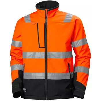 Helly Hansen Alna 2.0 softshell jacket, Hi-vis Orange/charcoal