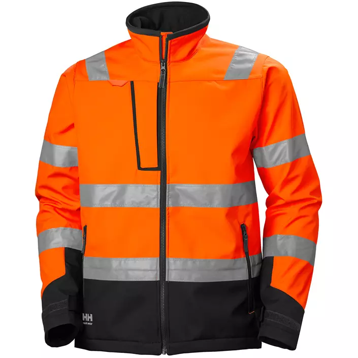 Helly Hansen Alna 2.0 softshell jacket, Hi-vis Orange/charcoal, large image number 0