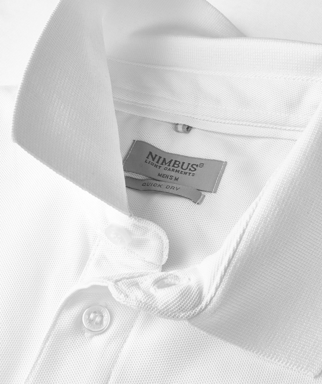 Nimbus Clearwater polo shirt, White, White, large image number 2