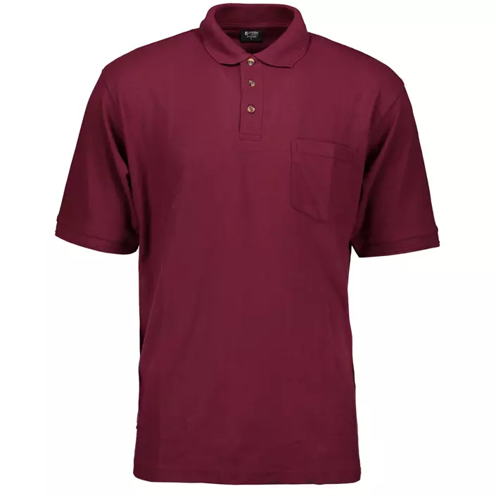 Jyden Workwear polo T-skjorte, Bordeaux, large image number 0