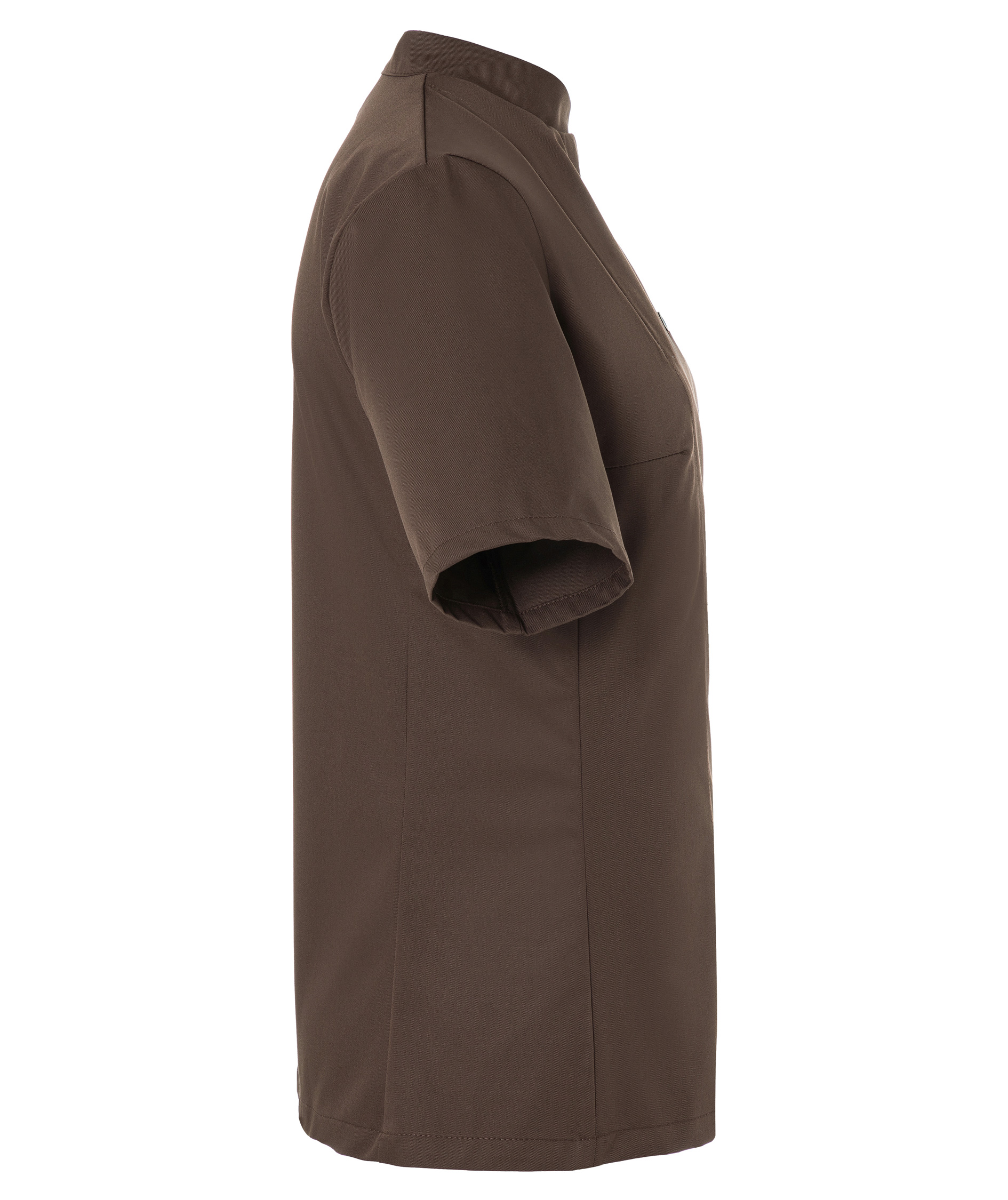 Karlowsky Greta short-sleeved women's chef jacket, Light Brown, Light Brown, large image number 4