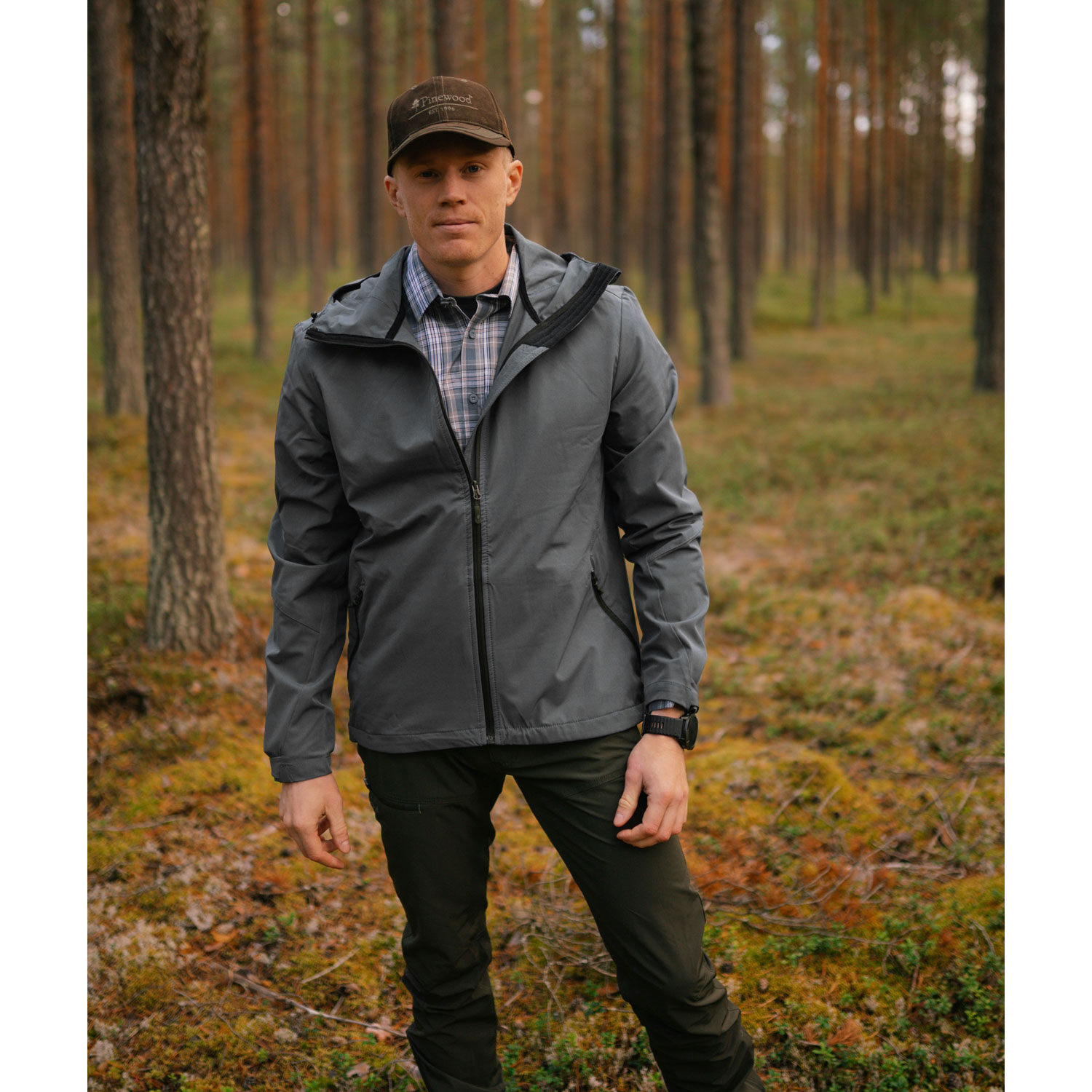 Pinewood Trail stretch jakke, Dark Storm Blue, large image number 7