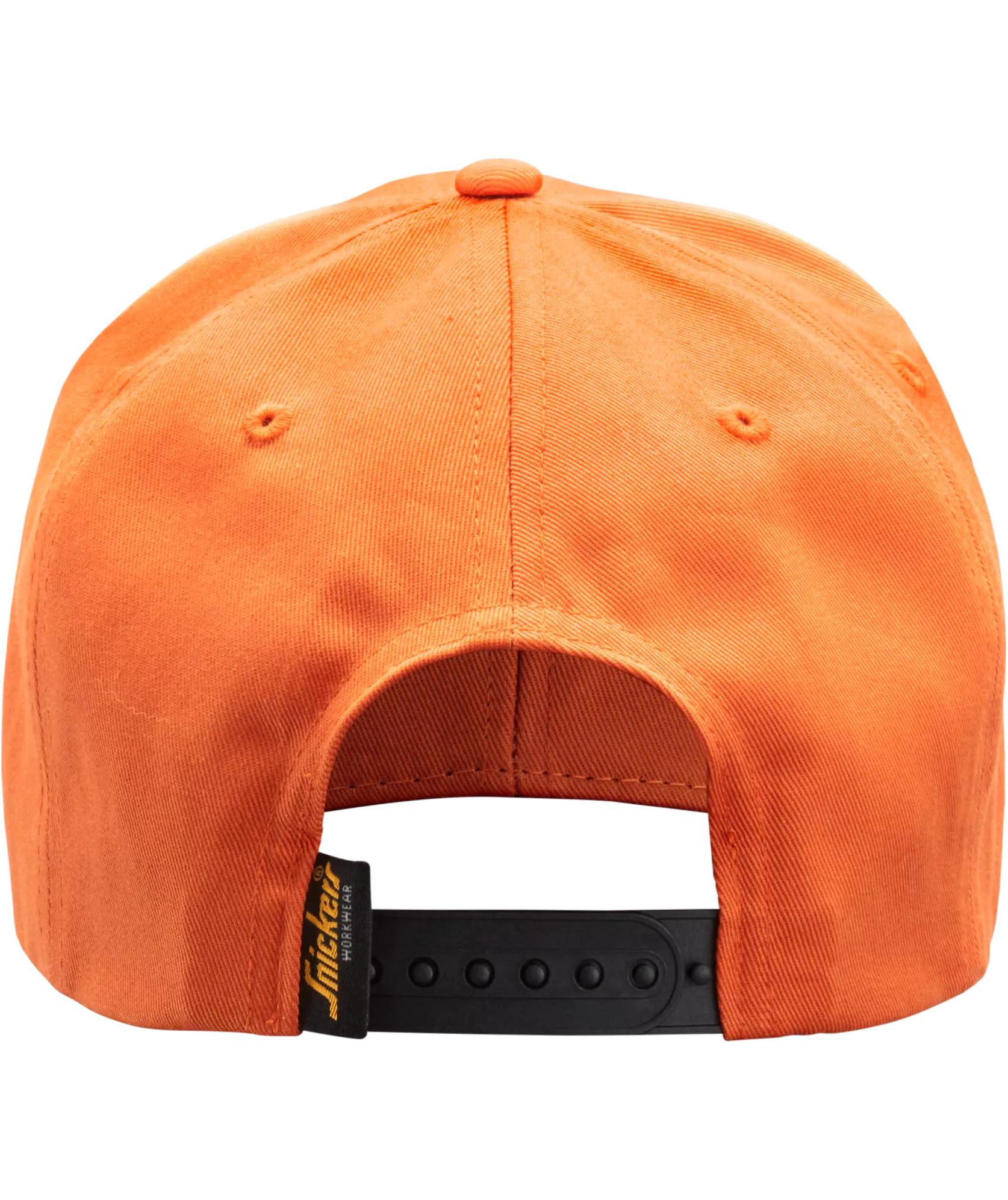 Snickers AllroundWork cap, Warm Orange, Warm Orange, large image number 2