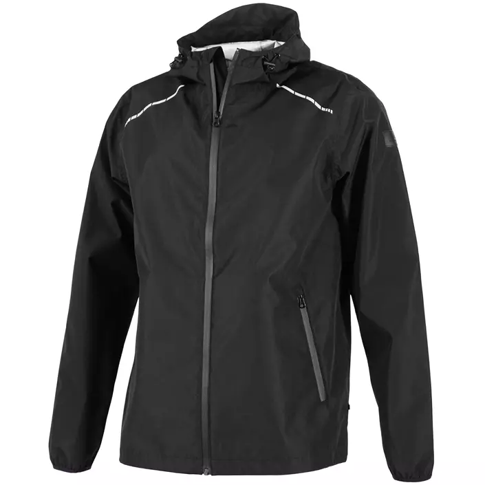 Pitch Stone regnjacka, Black, large image number 0