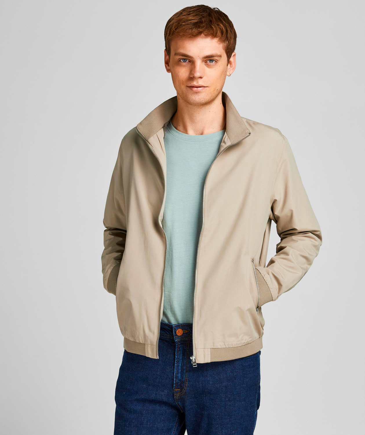 Jack & Jones JJERUSH HARRINGTON Bomber jacket