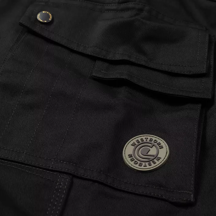 Westborn Core arbetsbyxa, Black, large image number 7