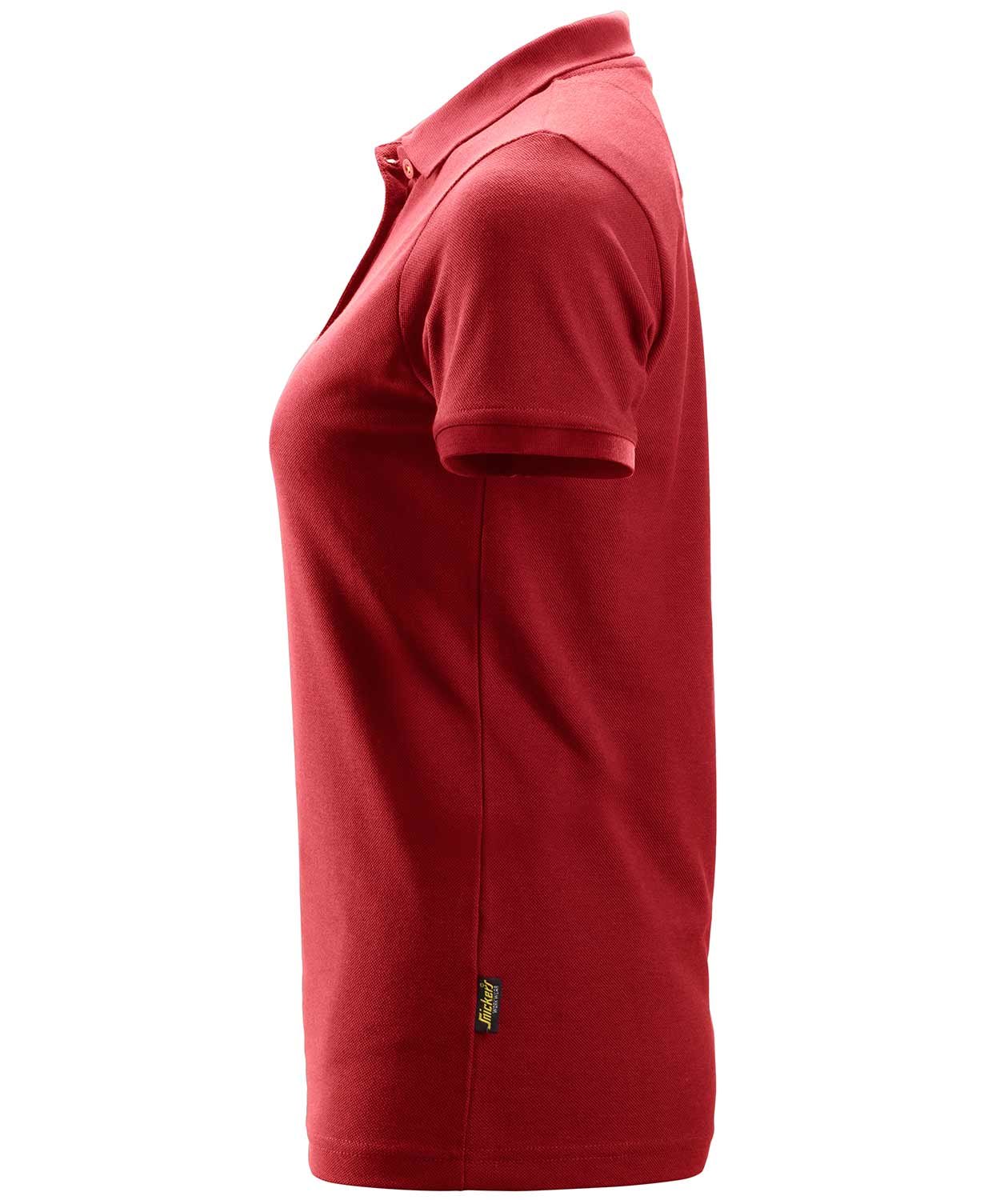 Snickers dame polo T-shirt 2702, Chili Red, large image number 2