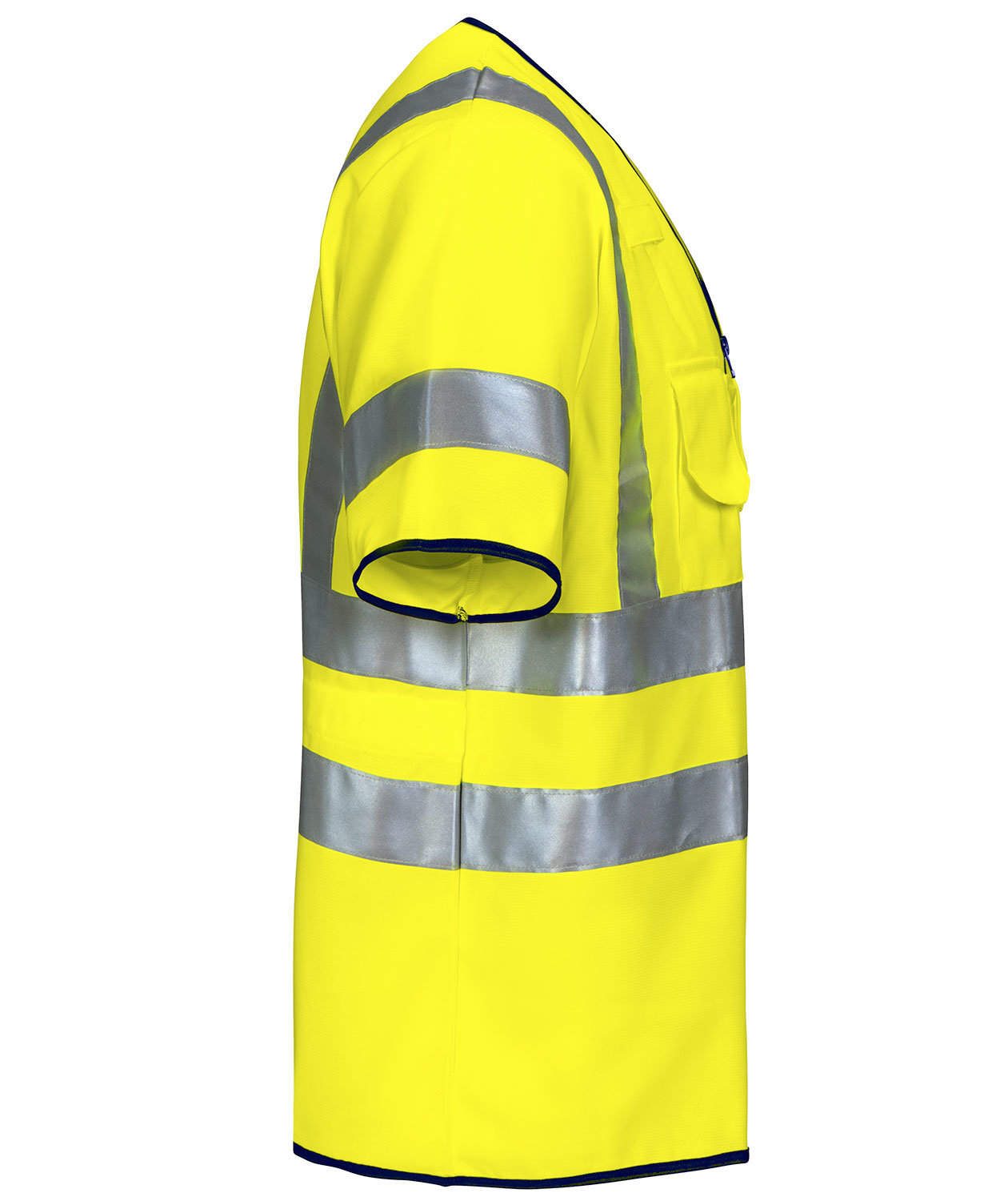 ProJob reflective safety vest 6707, Yellow, large image number 3