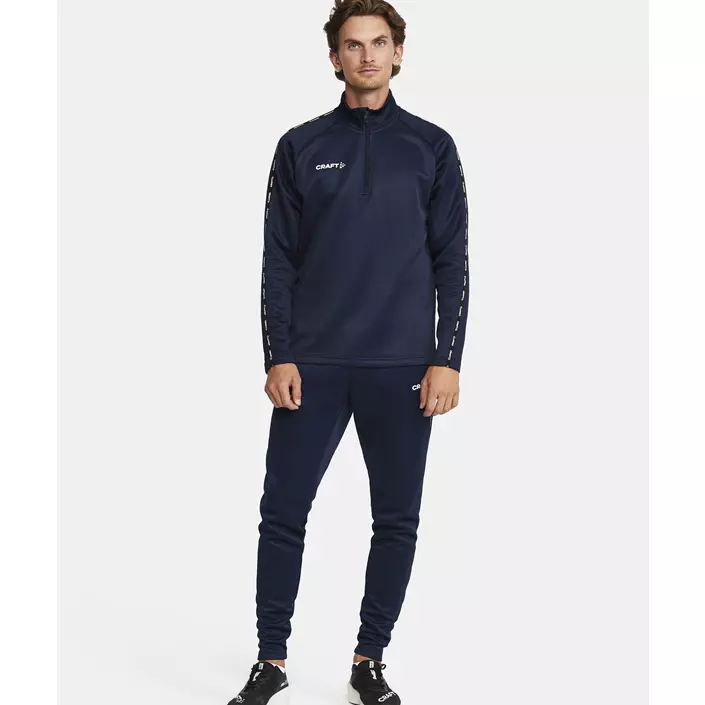 Craft Squad 2.0 halfzip training pullover, Navy, large image number 1