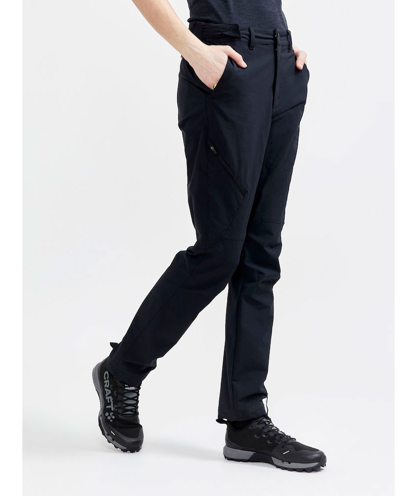 Craft ADV Explore Tech women's trousers, Black, large image number 2