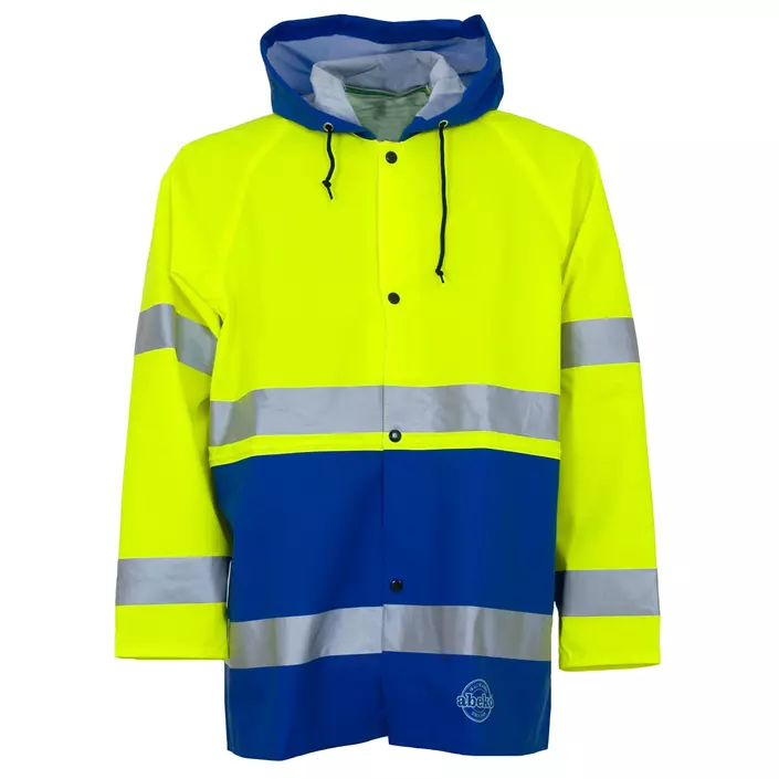 Abeko Atec Regenjacke, Hi-Vis Gelb/Blau, large image number 0