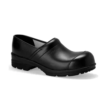 Sanita San Duty safety clogs with heel cover S3, Black