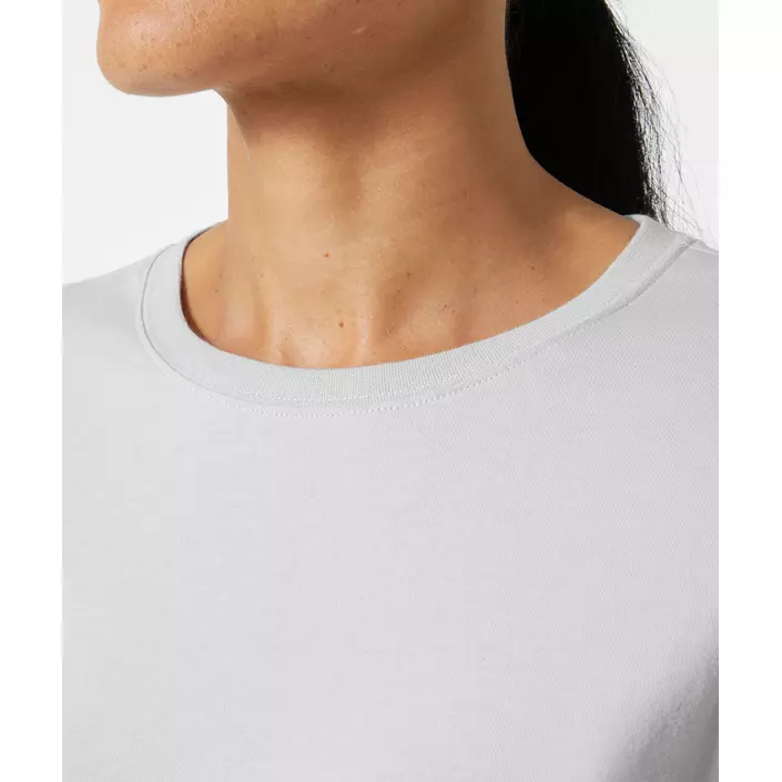 Helly Hansen Classic langermet T-skjorte dame, Grey fog, large image number 4
