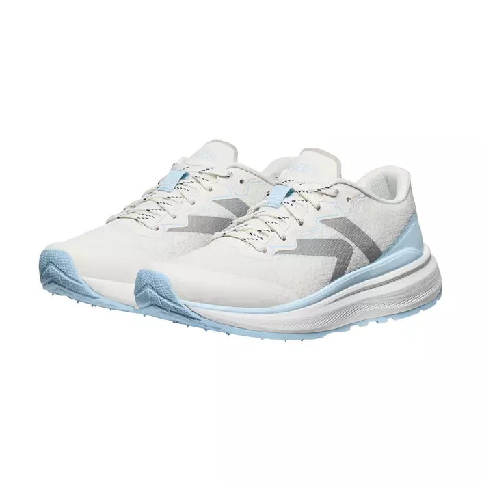 Keen WK500 Damen Wanderschuhe, Star white/skyway, large image number 4