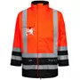 Lyngsøe winter jacket, Hi-Vis Orange/Black