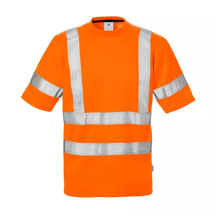 Fristads T-shirt, Varsel Orange, large image number 0