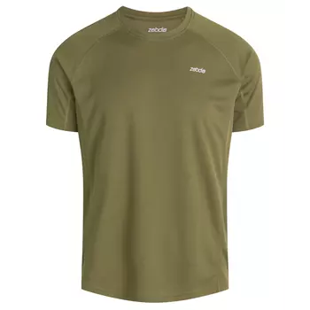 Zebdia sports tee T-shirt, Army Green