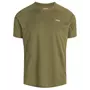 Zebdia sports tee T-shirt, Militärgrön