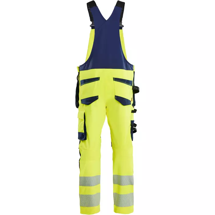 Blåkläder Handwerkerlatzhose full stretch, Hi-Vis gelb/marine, large image number 1