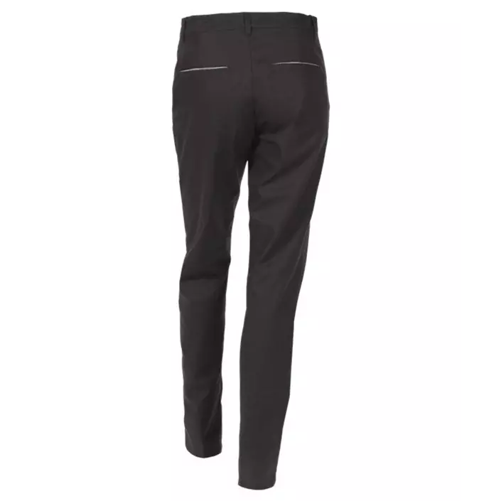 Nybo Workwear Garcon women's trousers with narrow legs, Black, large image number 1