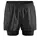 Craft Essence 2-in-1 stretch shorts, Black, Black, swatch