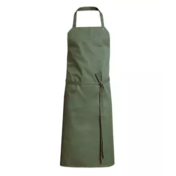 Nybo Workwear All-over bib apron without pockets, Green