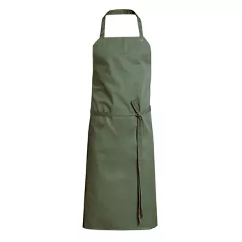 Nybo Workwear All-over bib apron without pockets, Green