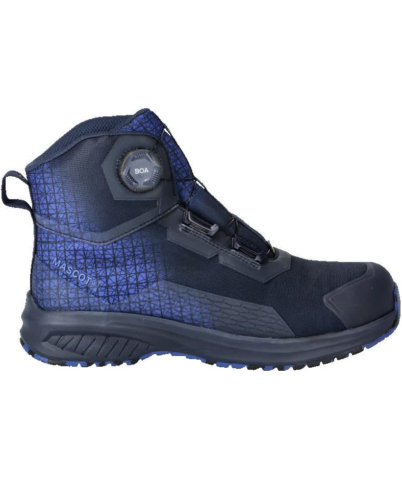 Mascot Accelerate sikkerhedsst&oslash;vler S3S BOA, M&oslash;rk Marine/Azurbl&aring;, M&oslash;rk Marine/Azurbl&aring;, swatch