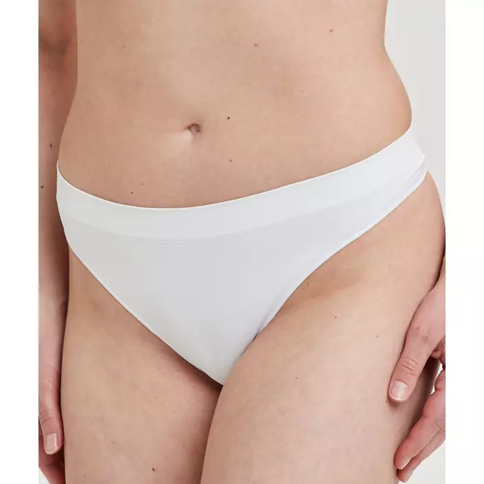Decoy women's microfiber thong, White, large image number 2