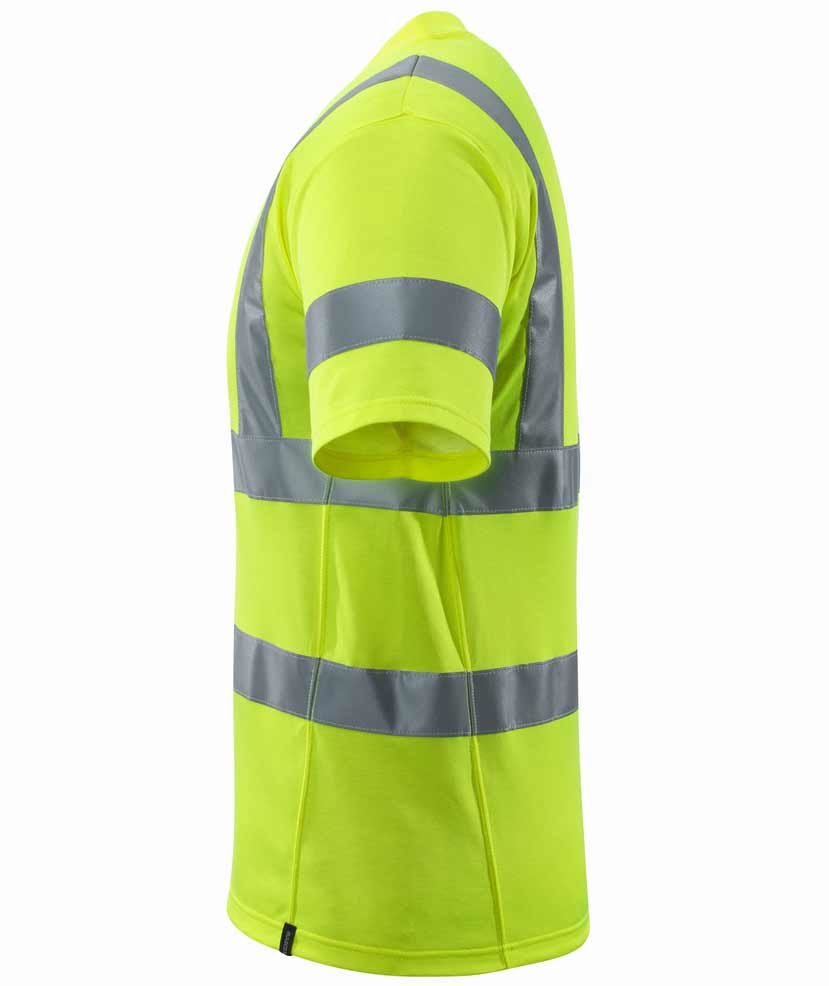 Mascot Safe Classic T-shirt, Hi-Vis Yellow, large image number 2