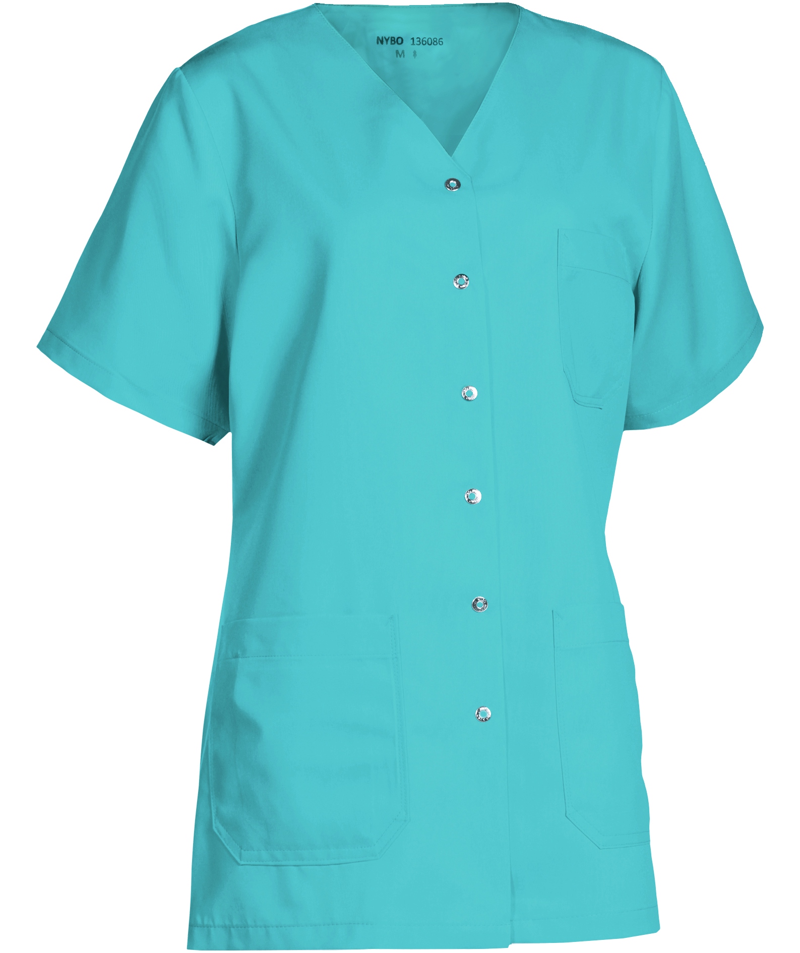 Nybo Workwear Charisma Premium dame tunika, Turkis, Turkis, swatch