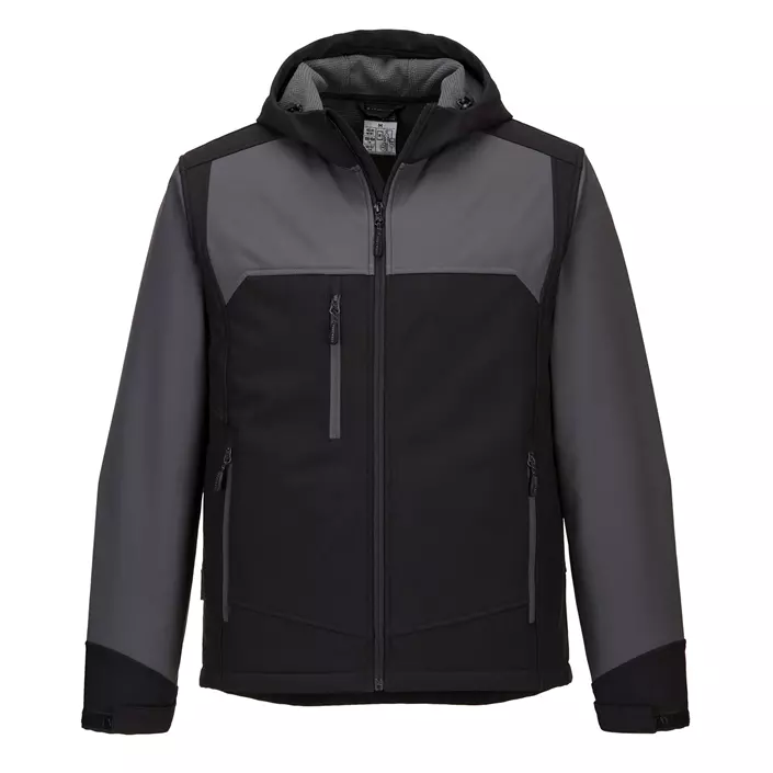 Portwest KX3 softshell jacket, Black/Grey, large image number 0