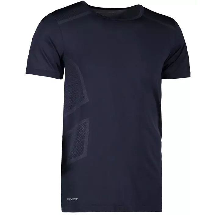 GEYSER sömlös T-shirt, Navy, large image number 2