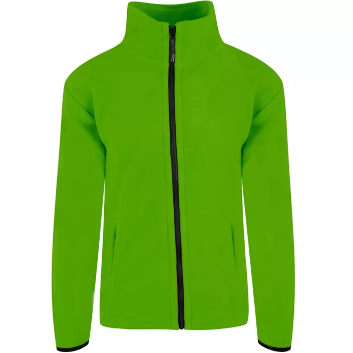 YOU Alaska fleecejacka, Safety grön, large image number 0