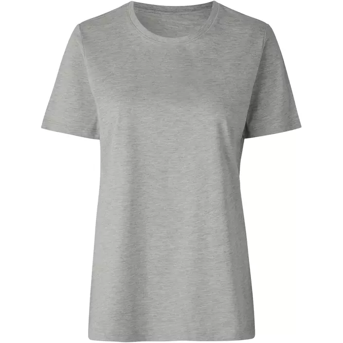 ID økologisk dame T-skjorte, Lys grå flekkete, large image number 0