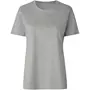 ID ekologisk T-shirt dam, Ljusgrå fläckig