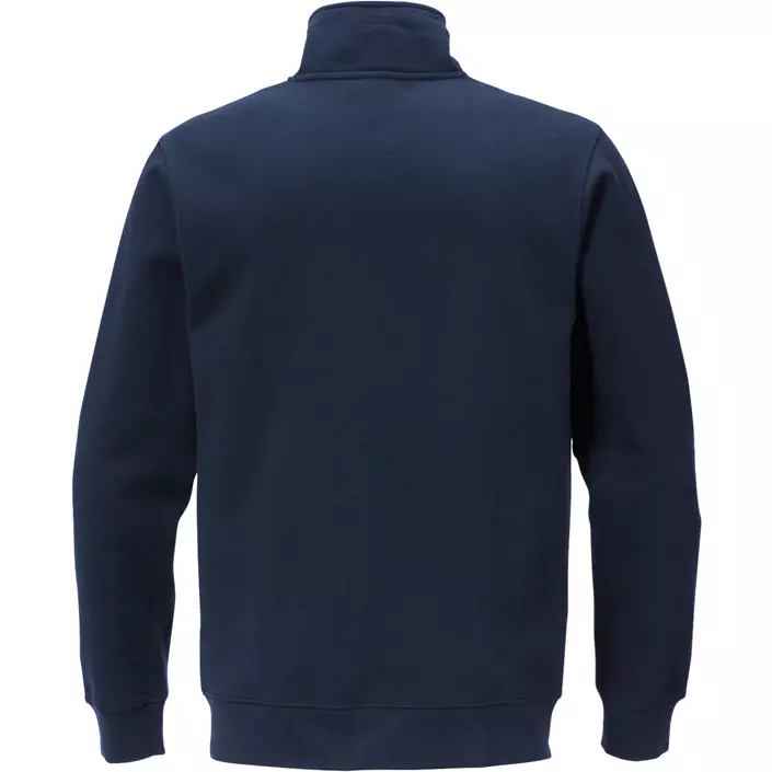Fristads Acode sweatshirt with zip, Dark Marine Blue, large image number 1
