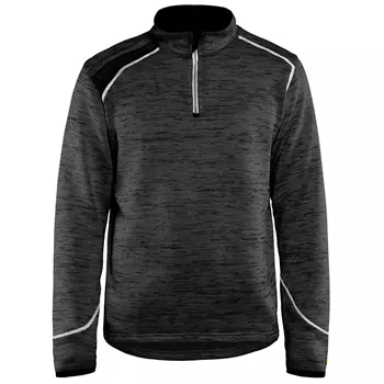 Blåkläder sweatshirt half zip, Antracitgrå/Vit