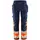 Fristads Green craftsman trousers full stretch 2643 GSTP, Hi-Vis Orange/Navy, Hi-Vis Orange/Navy, swatch