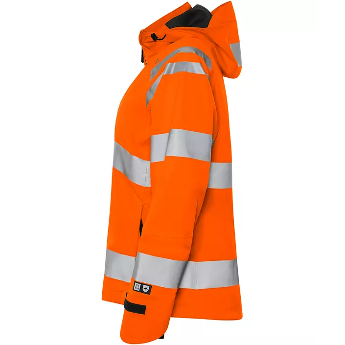 Fristads women's shell jacket 4681 GLPS, Hi-vis Orange, large image number 3
