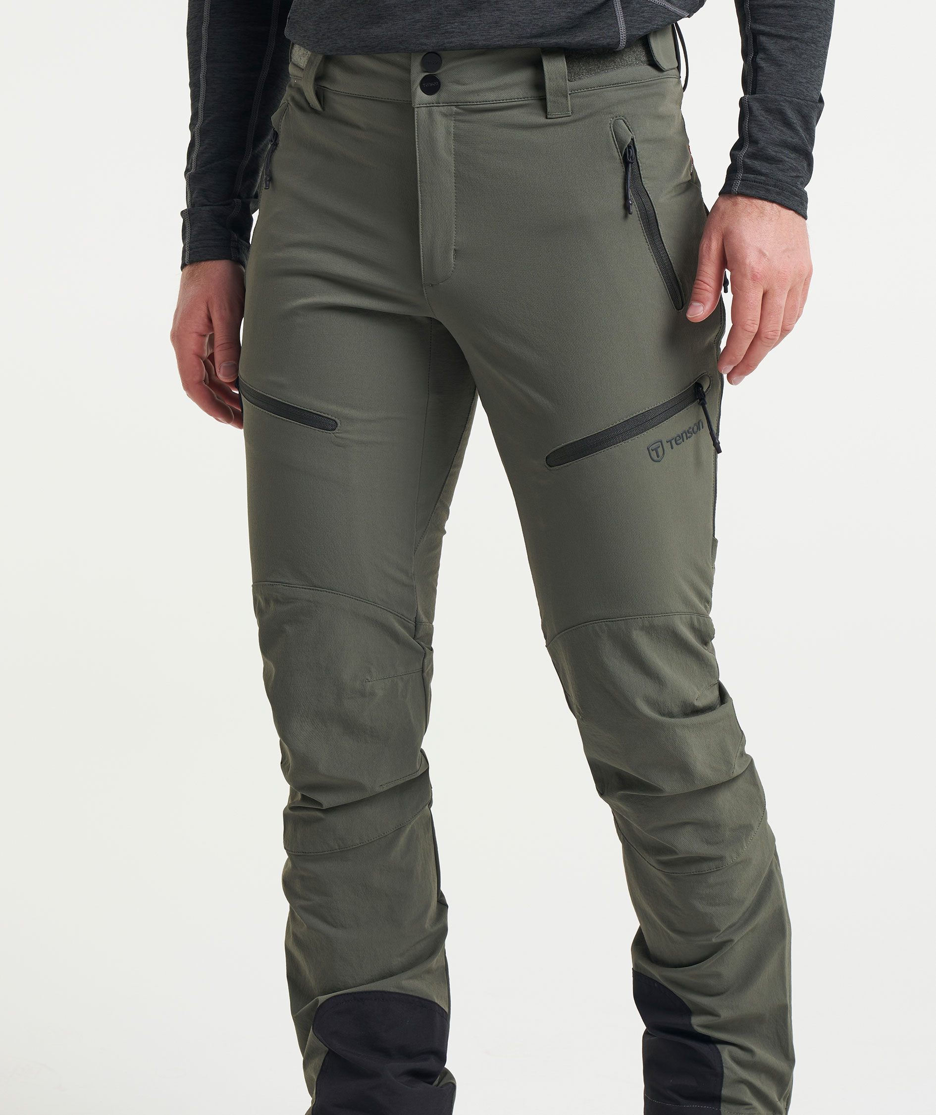 Tenson TXlite Flex trousers, Dark Olive, large image number 8